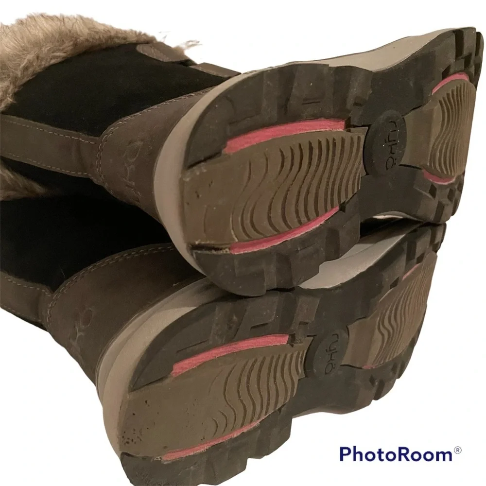 Ryka Women’s Boots Winter Size 5 M Faux Fur Leather and Man Made Material